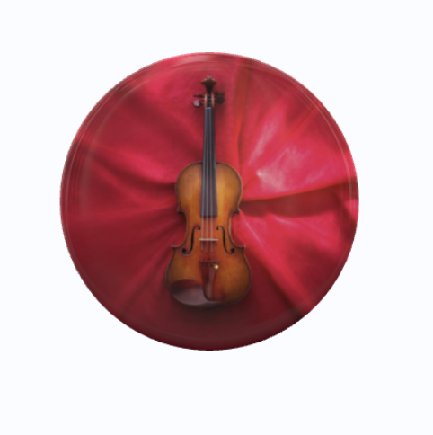 石川綾子愛器: Stradivarius 缶バッジ